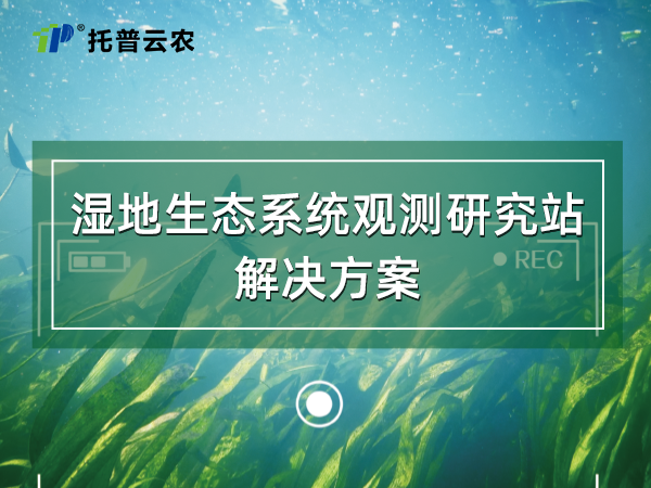 濕地生態系統觀測研究站解決方案